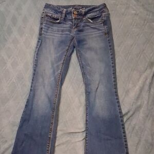 American Eagle Outfitters Light Blue Flare Jeans
